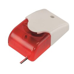 11389 - CEMO Blitzleuchte - optisch und akustisch - 100 dB - für Akku-Schrank