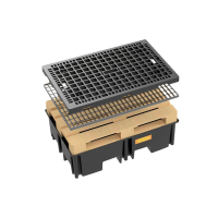 11488 - CEMO PE-Palettenauffangwanne 220/4 - 220 Liter -...