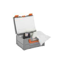 11563 - CEMO Akku-Systembrandschutzbox Li-SAFE - Größe 2-S - stapelbar - für Lithium-Batterien