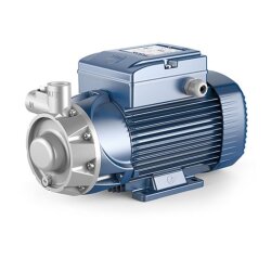 Seitenkanalkreiselpumpe - 230/400 Volt - 5 bis 50 l/min - 18 bar - 50 bis 180 Meter - 3/4" - für sauberes Wasser