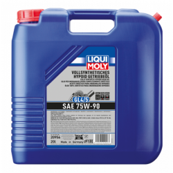 20 Liter Liqui Moly -Vollsynthetisches Hypoid Getriebeöl (GL4/5) 75W-90 - für Kraftfahrzeuge - Innen Ø 191 mm