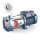 Mehrstufige Kreiselpumpe - 230 Volt - 20 bis 200 l/min - 10 bar - 17 bis 57 Meter - 1 1/4" x 1" - Laufrad: Noryl - für sauberes Wasser