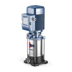 Mehrstufige Kreiselpumpe - vertikal - für sauberes Wasser - 230 Volt - 10 bis 80 l/min - 11 bar - 48 bis 85 Meter - 1 1/4" x 1"