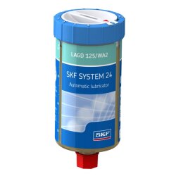 SKF Einpunkt-Schmierstoffgeber LAGD 125/WA2 - gasbetätigt - automatisch - System 24 - mit LGWA 2 Fett - 125 ml