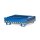 Arbeitskorb GSZ-Kompakt - für 2 Personen - 300 kg Traglast - zusammenklappbar - Farbton RAL 5010 - Enzianblau