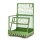 Arbeitskorb GSZ-Kompakt - für 2 Personen - 300 kg Traglast - zusammenklappbar - Farbton RAL 6011 - Resedagrün