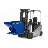 Abrollkipper ABK-90 - 0,90 cbm Volumen - Farbton RAL 5010 - Enzianblau
