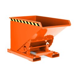 Abrollkipper ABK-90 - 0,90 cbm Volumen - Farbton RAL 2004 - Reinorange