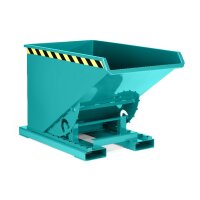 Abrollkipper ABK-90 - 0,90 cbm Volumen - Farbton RAL 5018 - Türkis