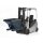 Abrollkipper ABK-90 - 0,90 cbm Volumen - Farbton RAL 7016 - Anthrazitgrau