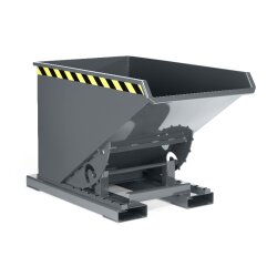Abrollkipper ABK-120 - 1,2 cbm Volumen - Farbton RAL 7005 - Mausgrau