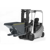 Abrollkipper ABK-170 - 1,7 cbm Volumen - Farbton RAL 7005 - Mausgrau