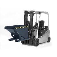 Abrollkipper ABK-210 - 2,1 cbm Volumen - Farbton RAL 7016 - Anthrazitgrau