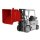 Schwerlastkipper SLK-30 - 0,3 cbm Volumen - Farbton RAL 3000 - Feuerrot