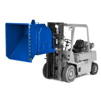 Schwerlastkipper SLK-100 - 1,0 cbm Volumen - Farbton RAL 5010 - Enzianblau