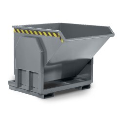 Schwerlastkipper SLK-100 - 1,0 cbm Volumen - Farbton RAL 7005 - Mausgrau