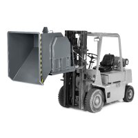 Schwerlastkipper SLK-120 - 1,2 cbm Volumen - Farbton RAL 7005 - Mausgrau