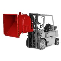 Schwerlastkipper SLK-150 - 1,50 cbm Volumen - Farbton RAL 3000 - Feuerrot