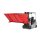 Großraumkipper GRK-400 - 4,0 cbm Volumen - Farbton RAL 3000 - Feuerrot