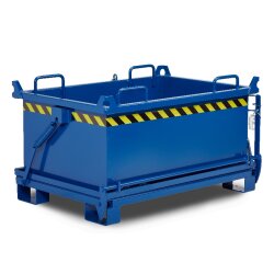 Klappbodenbehälter RBB-150 - 1,50 cbm Volumen - Farbton RAL 5010 - Enzianblau