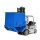 Klappbodenbehälter KBBC-75 - 0,75 cbm Volumen - Farbton RAL 5010 - Enzianblau