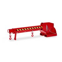Kranarm KA2-3 - 3000 kg Traglast - Farbton RAL 3000 - Feuerrot