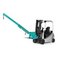 Kranarm KA2-3 - 3000 kg Traglast - Farbton RAL 5018 - Türkis