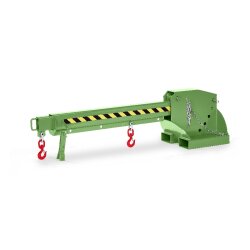 Kranarm KA2-3 - 3000 kg Traglast - Farbton RAL 6011 - Resedagrün