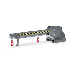 Kranarm KA2-3 - 3000 kg Traglast - Farbton RAL 7005 - Mausgrau