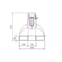 Kranarm KA2-5 - 5000 kg Traglast - Farbton RAL 6011 - Resedagr&uuml;n