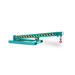 Kranarm KA3-1 - 1000 kg Traglast - Farbton RAL 5018 - Türkis