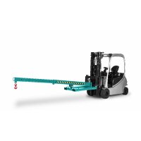 Kranarm KA3-1 - 1000 kg Traglast - Farbton RAL 5018 - Türkis