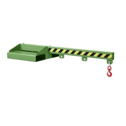 Lastarm LA1-1500 - 1500 mm - Farbton RAL 6011 - Resedagrün