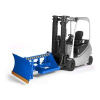 Schneeschieber GFK-20 - 2000 mm - Farbton RAL 5010 - Enzianblau