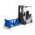 Schneeschieber GFK-20 - 2000 mm - Farbton RAL 5010 - Enzianblau