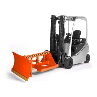Schneeschieber GFK-20 - 2000 mm - Farbton RAL 2004 - Reinorange