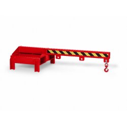 Lastarm LA1-DST - 1500 mm - Farbton RAL 3000 - Feuerrot