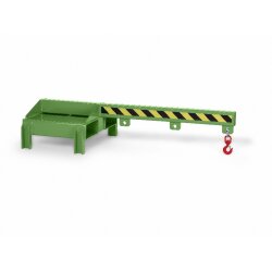 Lastarm LA1-DST - 1500 mm - Farbton RAL 6011 - Resedagrün