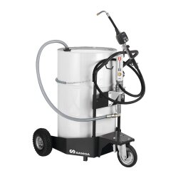 Samoa 376610400 Ölanlage - mobil - Druckluftpumpe - Fahrwagen - für 200 Liter