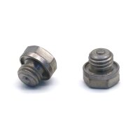 BEKA MAX Verschlussschraube mit Bund - M7 - Stahl