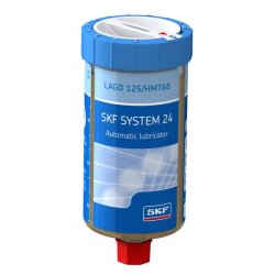 SKF Einpunkt-Schmierstoffgeber LAGD 125/HMT68 - gasbetätigt - automatisch - System 24 - mit LHMT 68 Fett - 125 ml