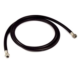 Niederdruckschlauch - 8 Meter - kohlenwasserstoffbeständig - schwarz - für Benzin -  1" BSP -  16 bar