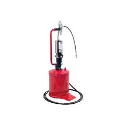 Fahrbares Fettförderset - Druckluftschmiergerät - 400 bar - 2.400 g/min - 5 kg Behälter