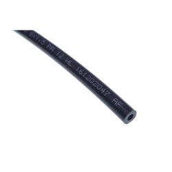 Kunststoffrohr - Ø 6x1,5 mm - 44 bar - leer  - flexibel - schwarz