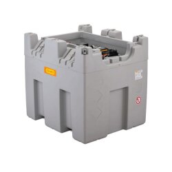 11630 - CEMO 980l CUBE-Dieseltank Indoor Premium - 230V - 56 l/min - 8 m Schlauchaufroller - ohne Deckel