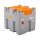 11635 - CEMO 980l CUBE-Tank Mobil Premium - 24/12V Cematic Duo - 70/35 l/min - 8 m Schlauchaufroller - mit Zähler