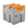 11637 - CEMO 980l CUBE-Tank Mobil Premium - 230V Cematic - 72 l/min - 8 m Schlauchaufroller - mit Zähler