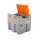 11637 - CEMO 980l CUBE-Tank Mobil Premium - 230V Cematic - 72 l/min - 8 m Schlauchaufroller - mit Zähler