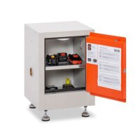 11651 - CEMO Akku-Lagerschrank FMplus US - 2 Lagerebenen - mit Rauchmelder