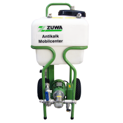 Antikalk Mobilcenter - 230V - 60 l/min -  3/4" - Nirostar - 5 bar -  mobiles Fahrgestell - 55 Liter Behälter